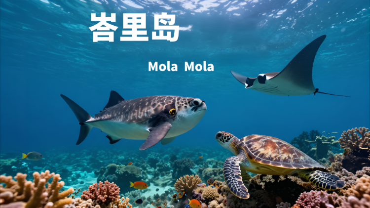 【印尼峇里島】Tulamben,Nusa penida,Amed潛旅自由行5日2人成行